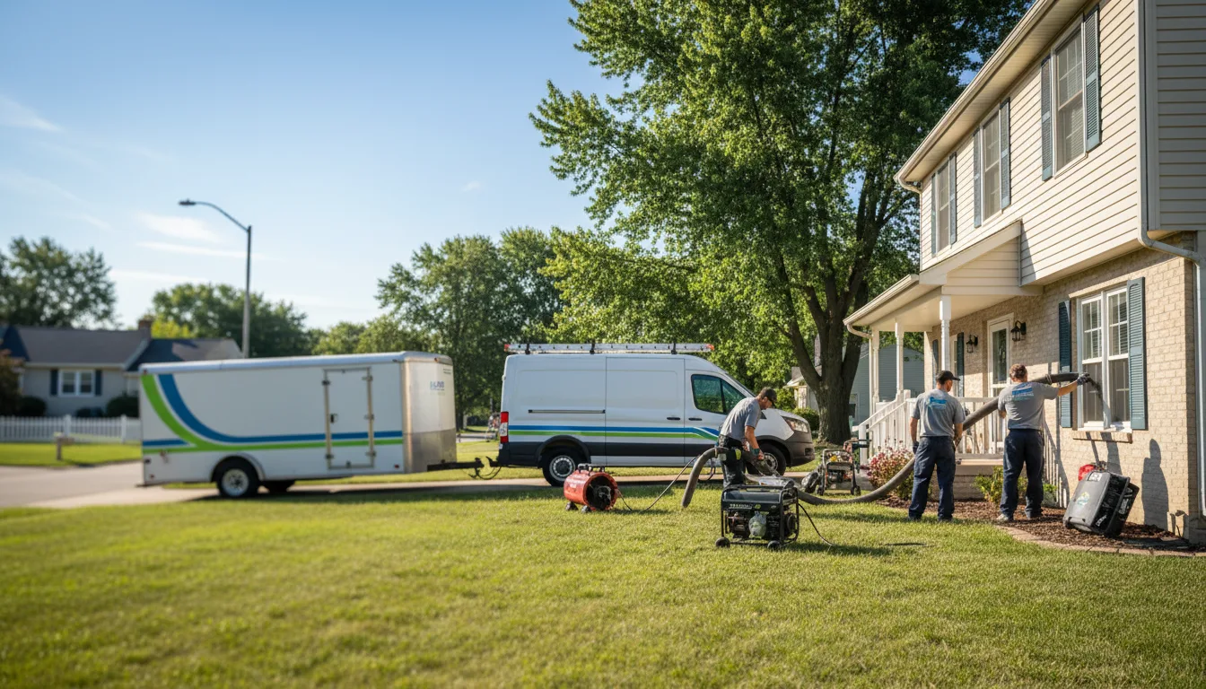 Flooded Basement Restoration And Cleanup With Repair in Fair Grove, MO near me